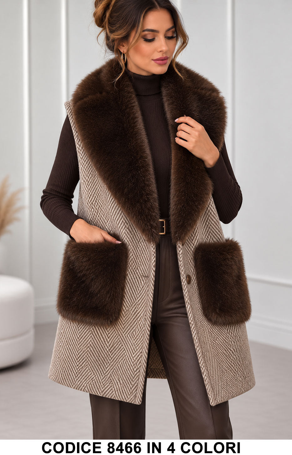 Tailleur 5795 colore Marrone