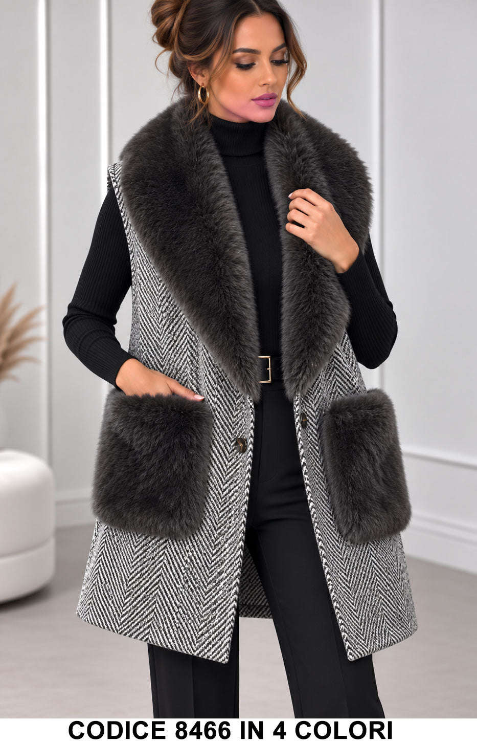 Nero donna elegante Made in Italy