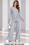 Grigio donna elegante Made in Italy