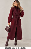 Bordeaux donna elegante Made in Italy