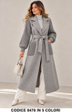 Grigio donna elegante Made in Italy