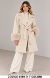 Beige donna elegante Made in Italy