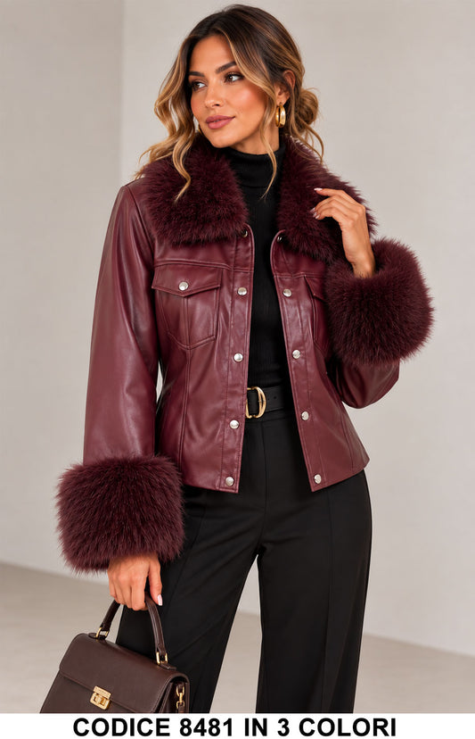 Bordeaux donna elegante Made in Italy