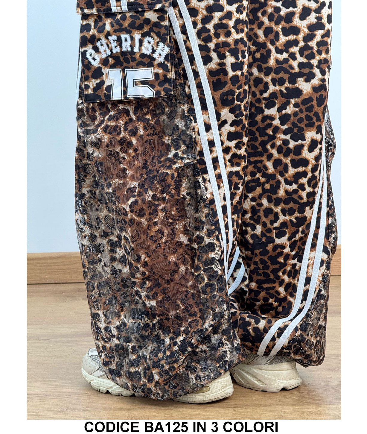 Pantalone Donna Ragazza Cherish 15 Modello Aladino Pizzo Merletto Bustino Jeans Denim in 3 Colori - BA125