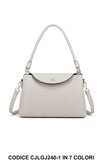 Borsa a Spalla Elegante con Tracolla – L38×P13×H27 cm – CJLGJ240-1 in 7 Colori