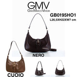 Borsa a spalla con fibbia frontale Gian Marco Venturi – GB0195H01
