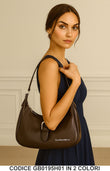 Borsa a spalla con fibbia frontale Gian Marco Venturi – GB0195H01