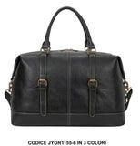 Borsa da Viaggio in Ecopelle L53xH25xP33 cm – Borsa Grande Borsone Modello JYGR1155-6 in 3 Colori
