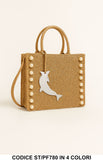 Borsa Estiva Conchiglia con Delfino e Perle | 4 Colori Disponibili | ST/PF780