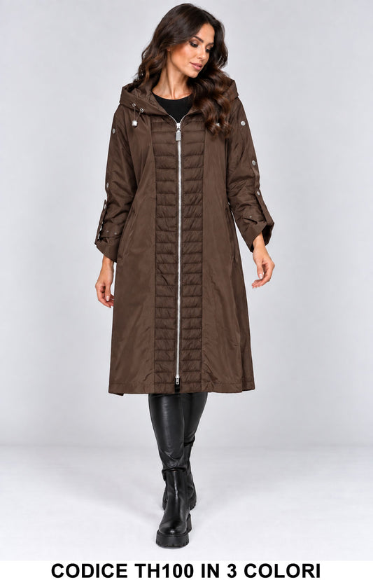 Marrone donna elegante Made in Italy