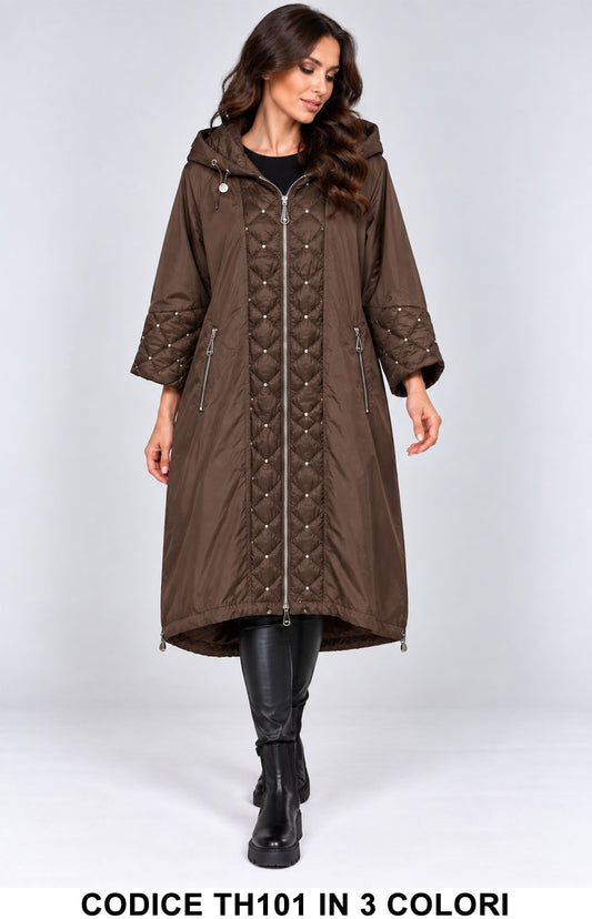 Marrone donna elegante Made in Italy