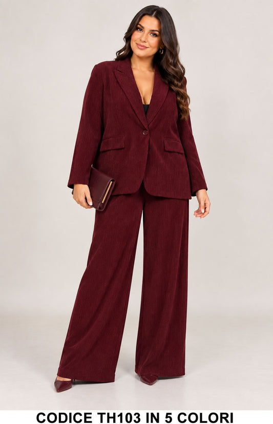 Bordeaux donna elegante Made in Italy