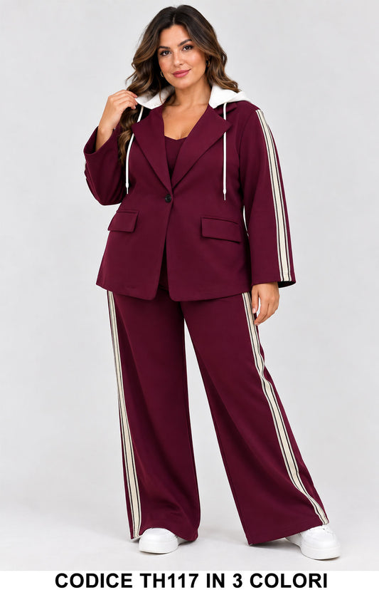 Bordeaux donna elegante Made in Italy