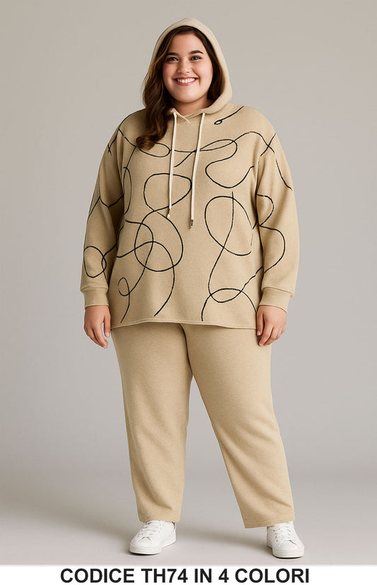 Beige donna elegante Made in Italy