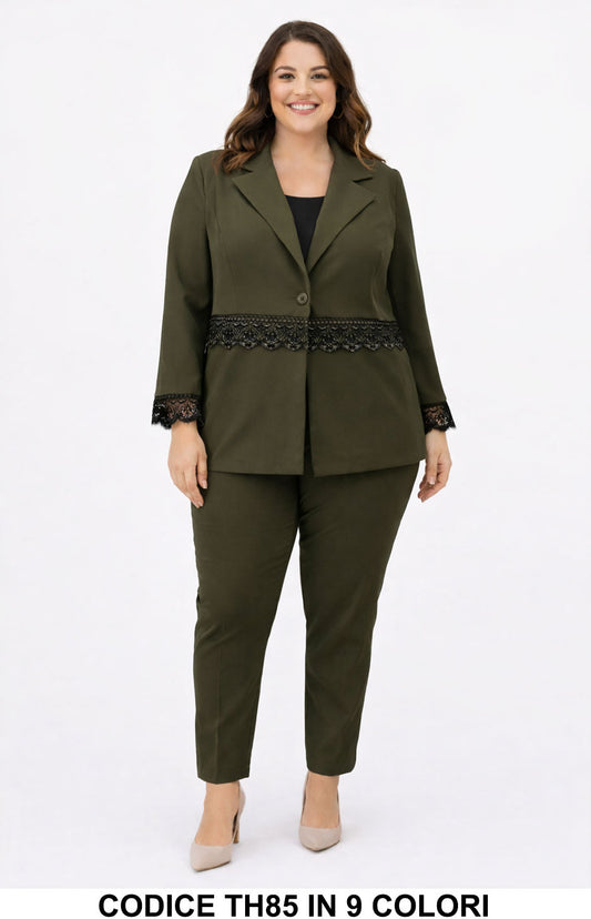 Verde donna elegante Made in Italy