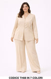 Beige donna elegante Made in Italy