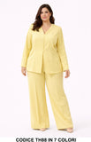 Giallo donna elegante Made in Italy