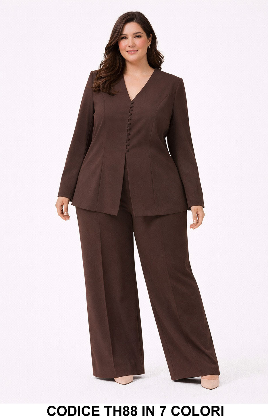 Marrone donna elegante Made in Italy