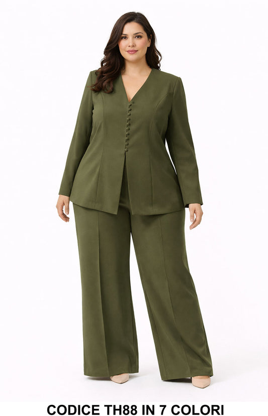 Verde donna elegante Made in Italy