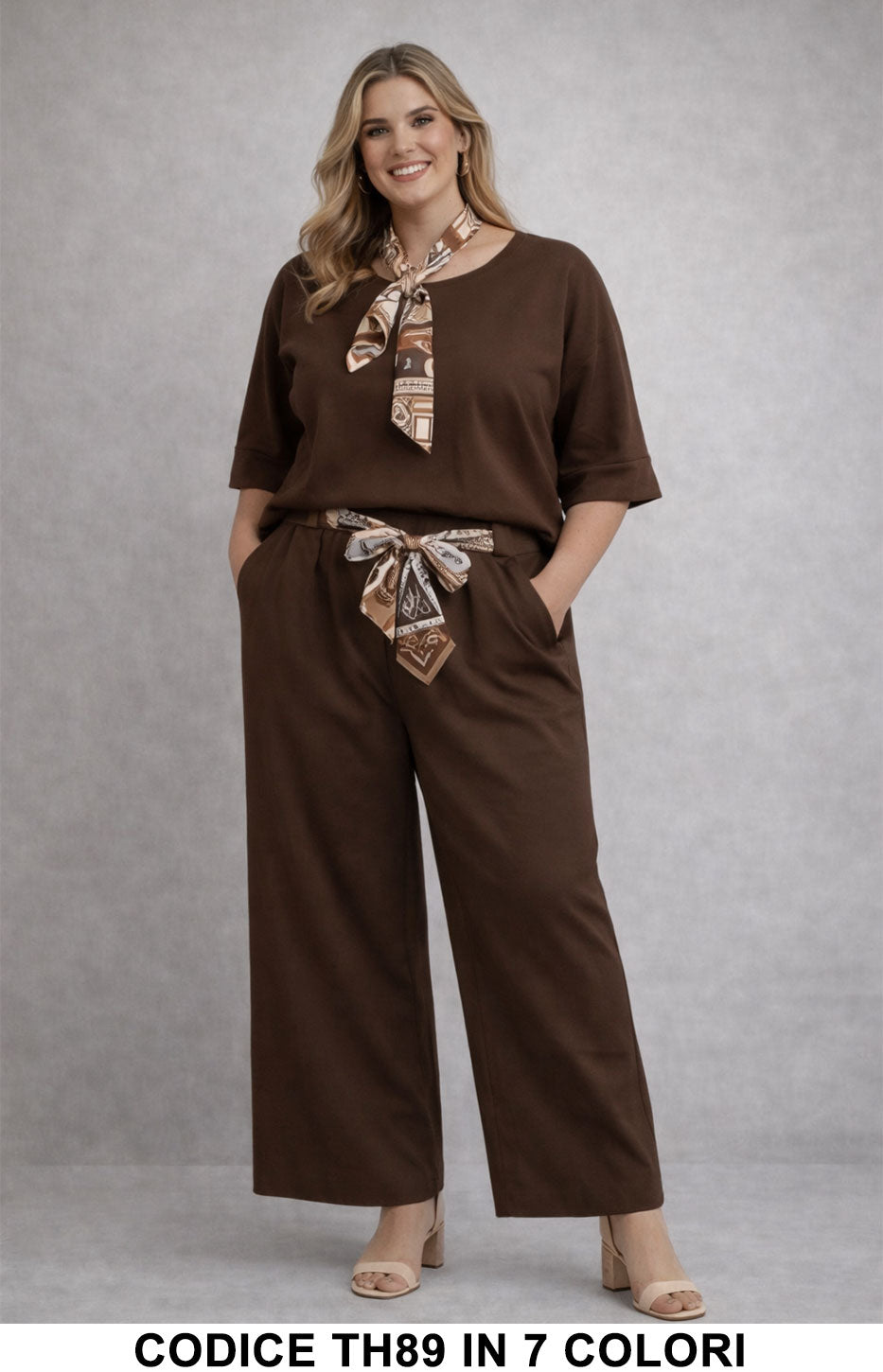 Tailleur 5795 colore Marrone