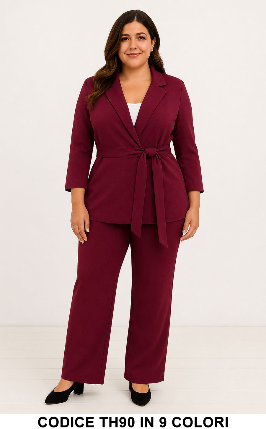 Bordeaux donna elegante Made in Italy