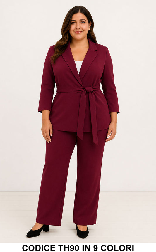 Bordeaux donna elegante Made in Italy