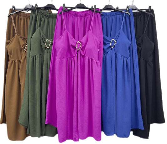 Completo Curvy con Maglia Lunga Drappeggiata e Pantalone Coordinato Taglie Forti in 5 Colori – TH17 - Abbigliamento donna elegante su I Love Dress