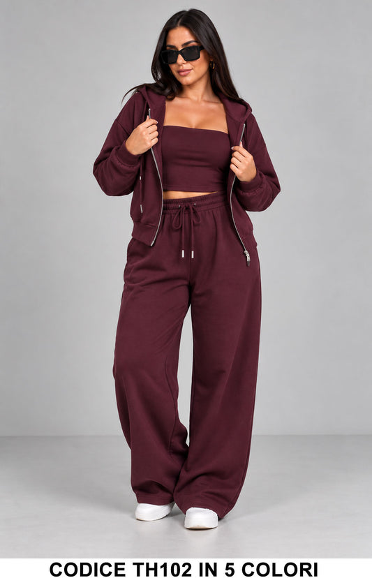 Bordeaux donna elegante Made in Italy