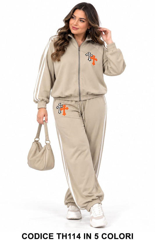Beige donna elegante Made in Italy