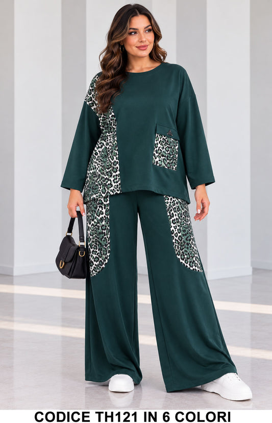 Verde donna elegante Made in Italy