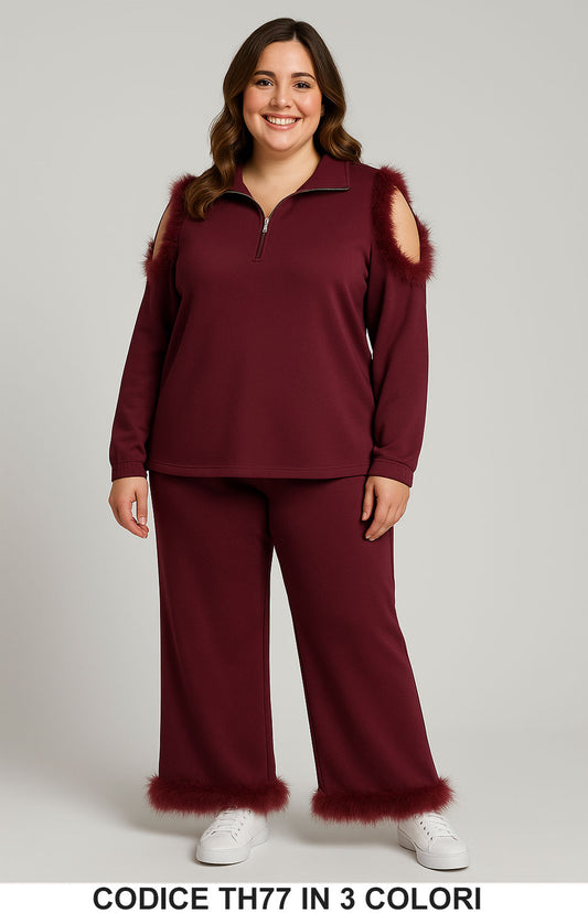 Bordeaux donna elegante Made in Italy