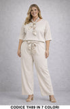 Beige donna elegante Made in Italy