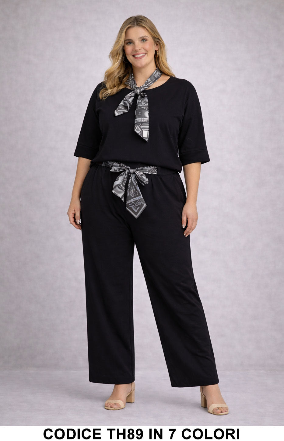 Nero donna elegante Made in Italy