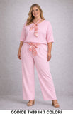 Rosa donna elegante Made in Italy