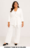 Bianco donna elegante Made in Italy