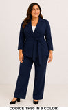 Blu Notte donna elegante Made in Italy